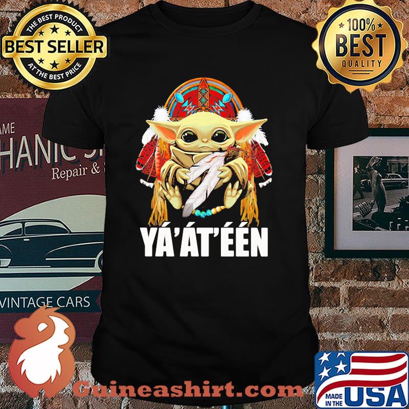 Baby Yoda American Nation Hello Shirt