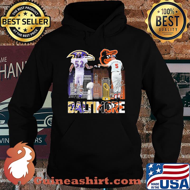Baltimore Champion Super Bowl Football Signature Shirt Hoodie