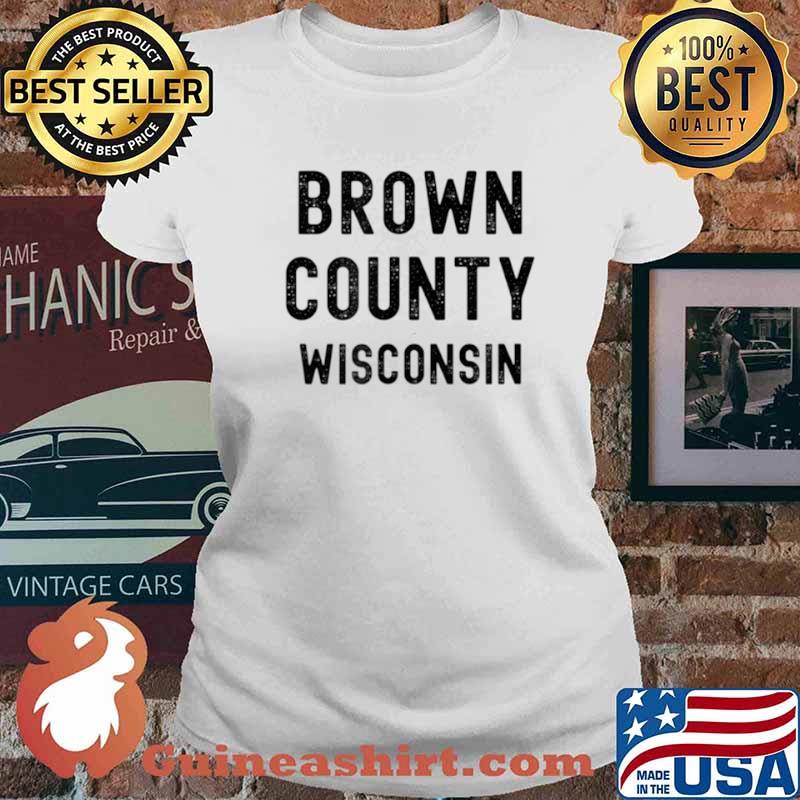 Brown County Wisconsin Ladies tee