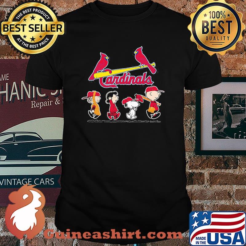Cardinals Football Snooy Charlie And Friends Shirt