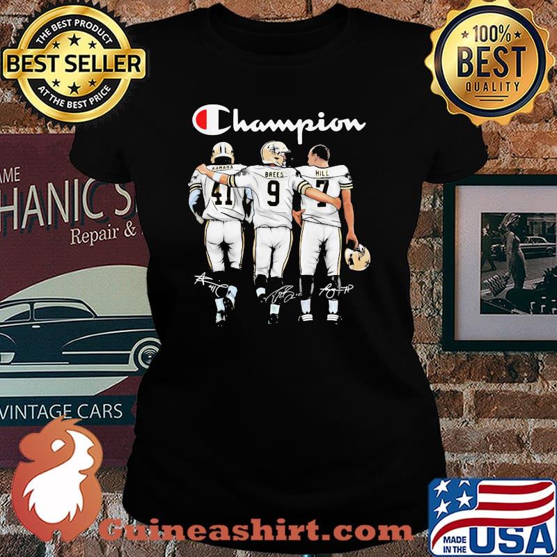 Champion Signature Player Team Saints Shirt Laides tee