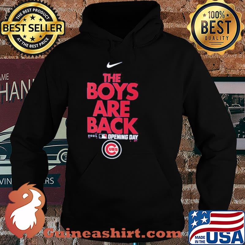 Chicago Cubs Nike Royal 2021 Opening Day Phrase Hoodie