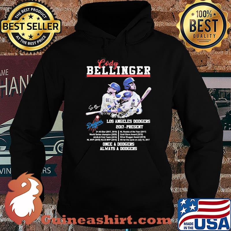 Cody Bellinger Los Angeles Dodgers 2017 Once A Dodgers Always A Dodgers Signature Shirt Hoodie