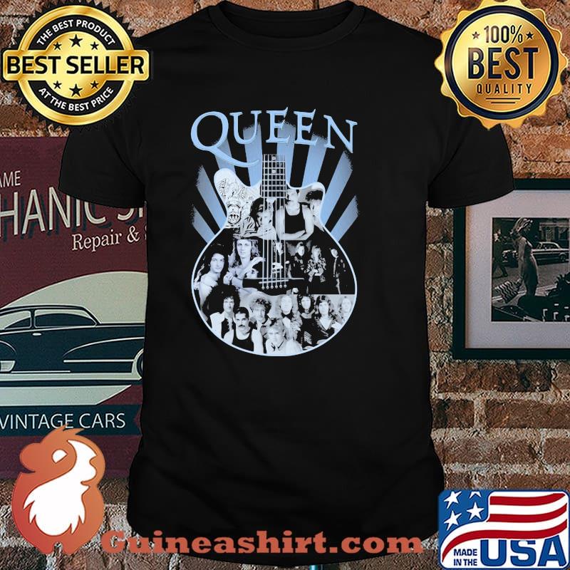 Official Queen Band Music Guitar Shirt