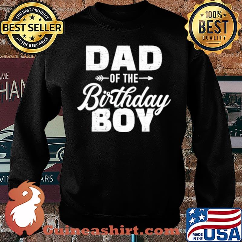 Dad Of The Birthday Boy Matching Family Party Shirt Sweater