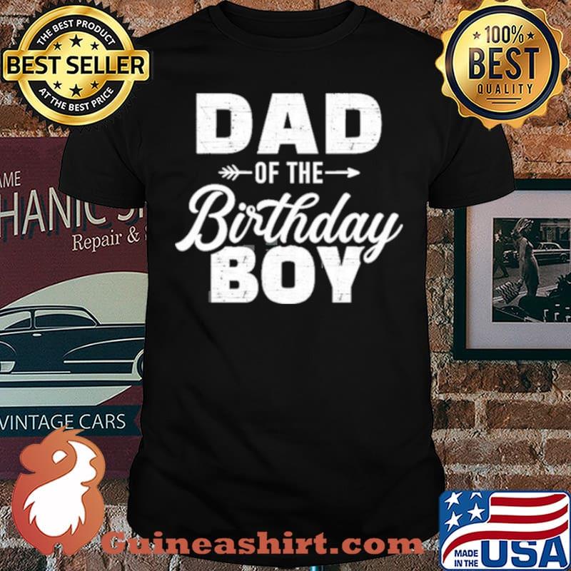 Dad Of The Birthday Boy Matching Family Party Shirt