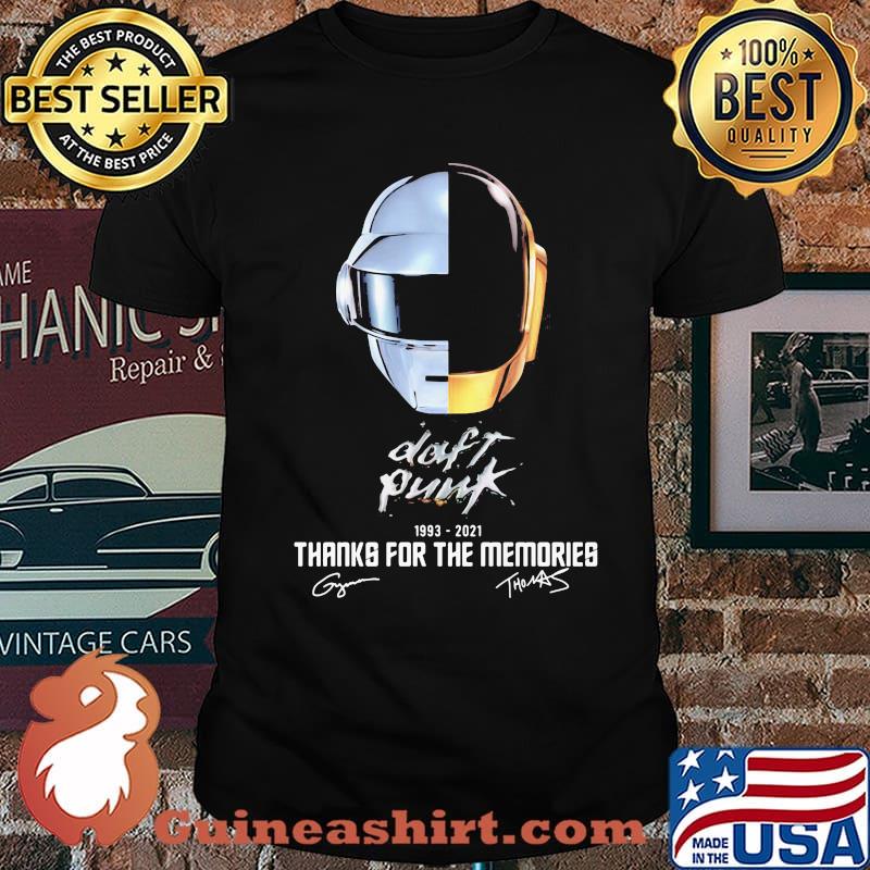 Daft Punk 1993 2021 Thanks For The Memories Shirt