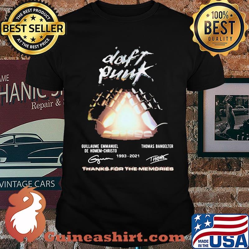 Daft Punk Thank You For The Memories Shirt