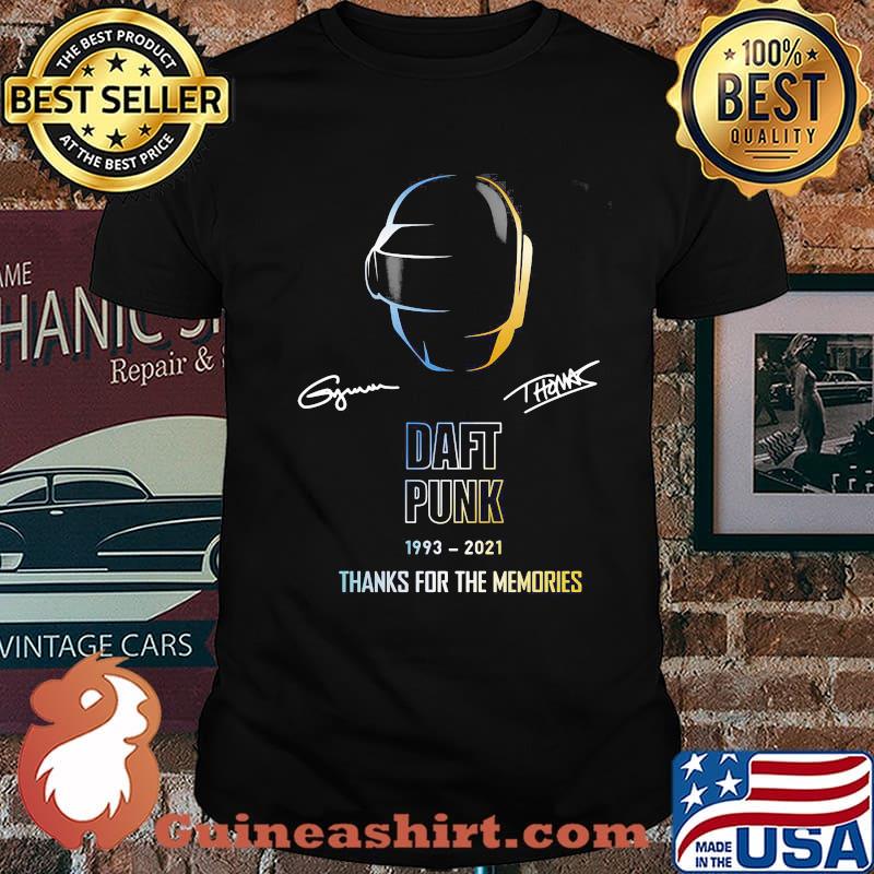 Dark Punk 1993 2021 Signature Thanks For The Memories Shirt