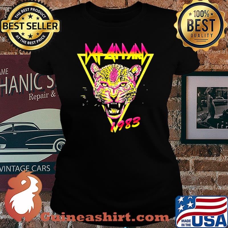 Def Leppard 1983 Shirt Laides tee