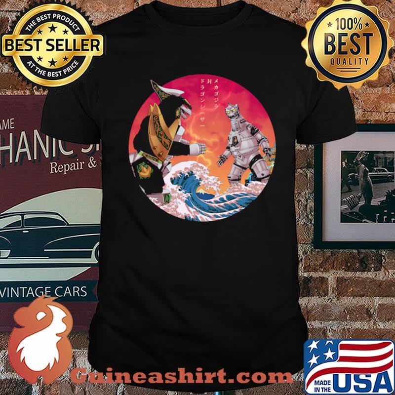 Discover Japan Mechagodzilla Vs Godzilla shirt