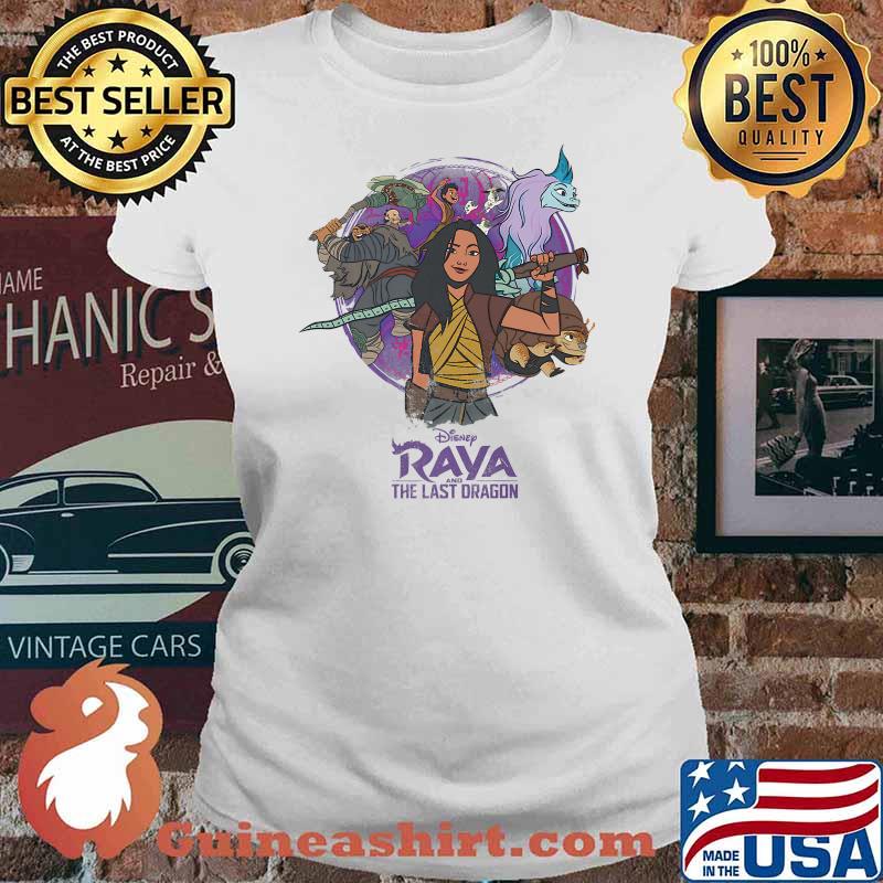 Disney Raya And The Last Dragon Raya And Crew Shirt Ladies tee