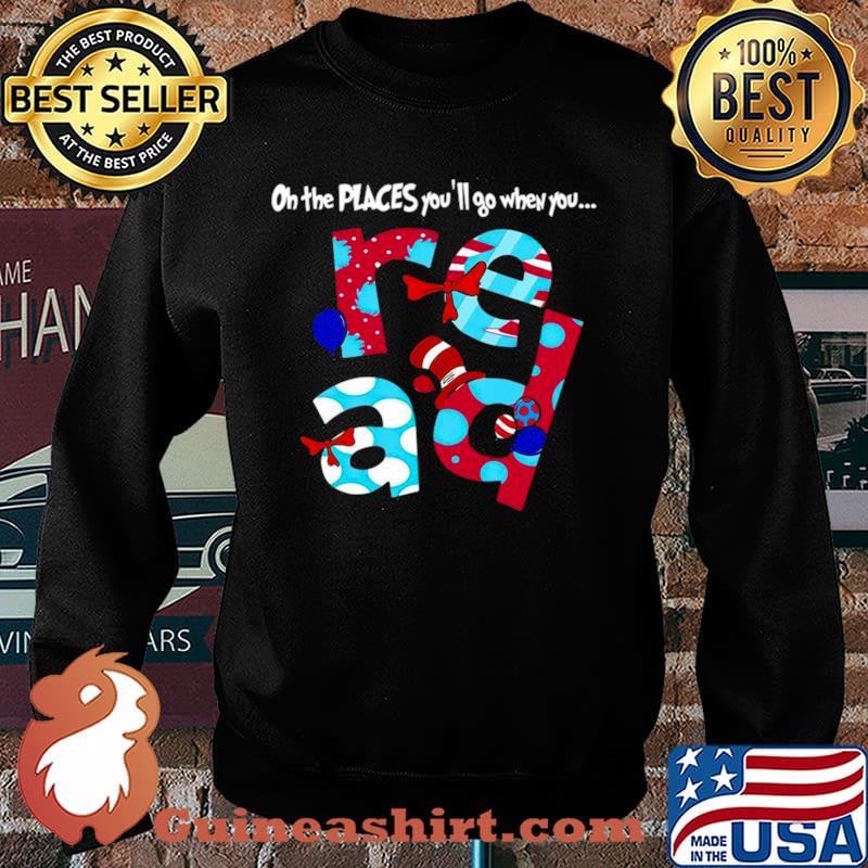 Dr.Seuss Oh The Places You’ll Go When You Read Sweater
