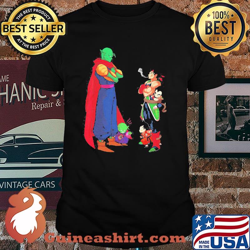 Dragonball With Son Goku Vs Pikkoro Daimao Shirt