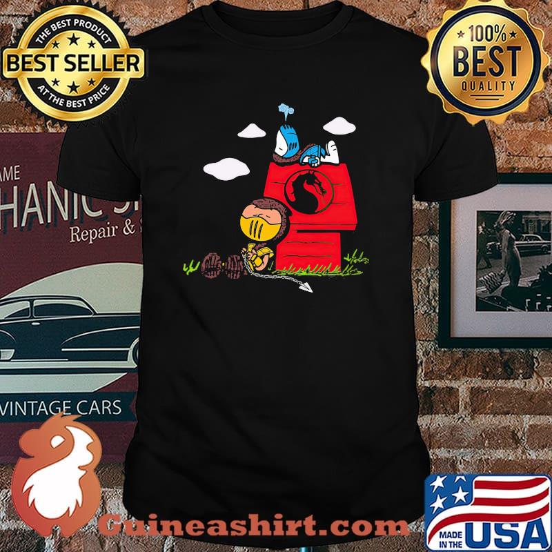 Draw Mortal Kombat Snoopy Vs Woodstock Shirt