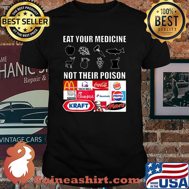 Eat Your Medicine Not Their Poison Shirt