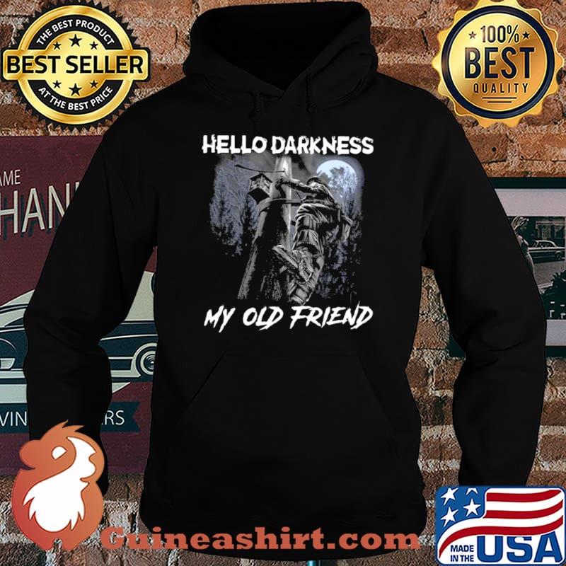 Electrician Hello Darkness My Old Friend Hoodie
