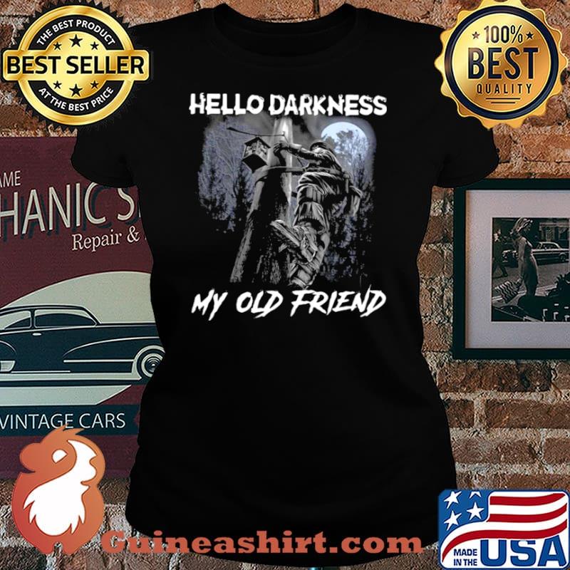 Electrician Hello Darkness My Old Friend Laides tee