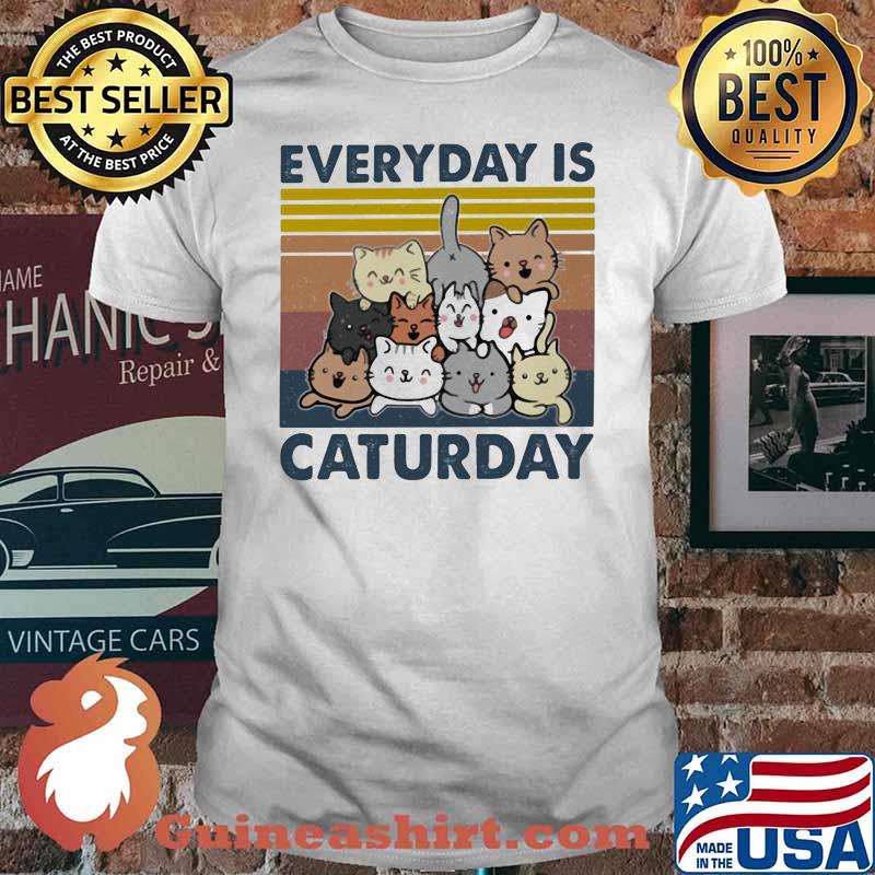 Everyday Is Caturday Vintage Shirt