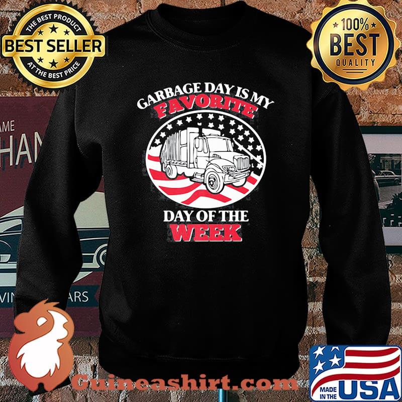 Favourite Garbage Day Garbage Truck Boys s Sweater