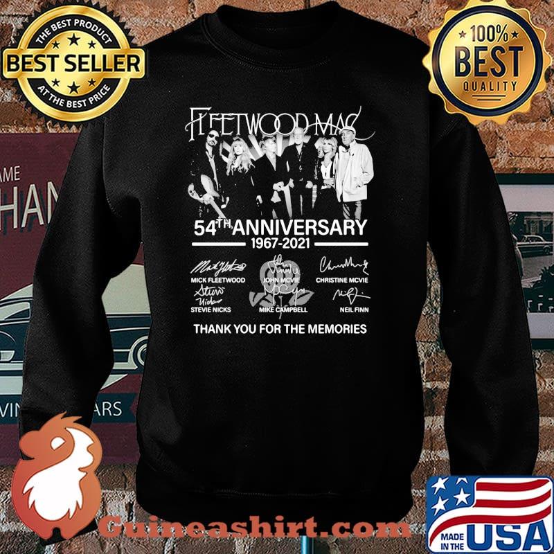 Fleetwood Mac 54th Anniversary 1967 2021 Thank You For The Memories Signature Shirt Sweater