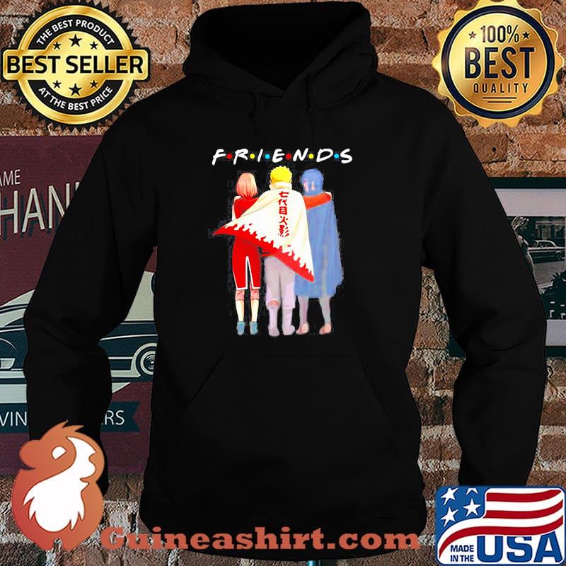 FRIENDS NARUTO SASUKE AND HARUNO SAKURA SHIRT