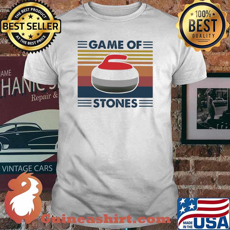 Game Of Stones Curling Vintage Shirt