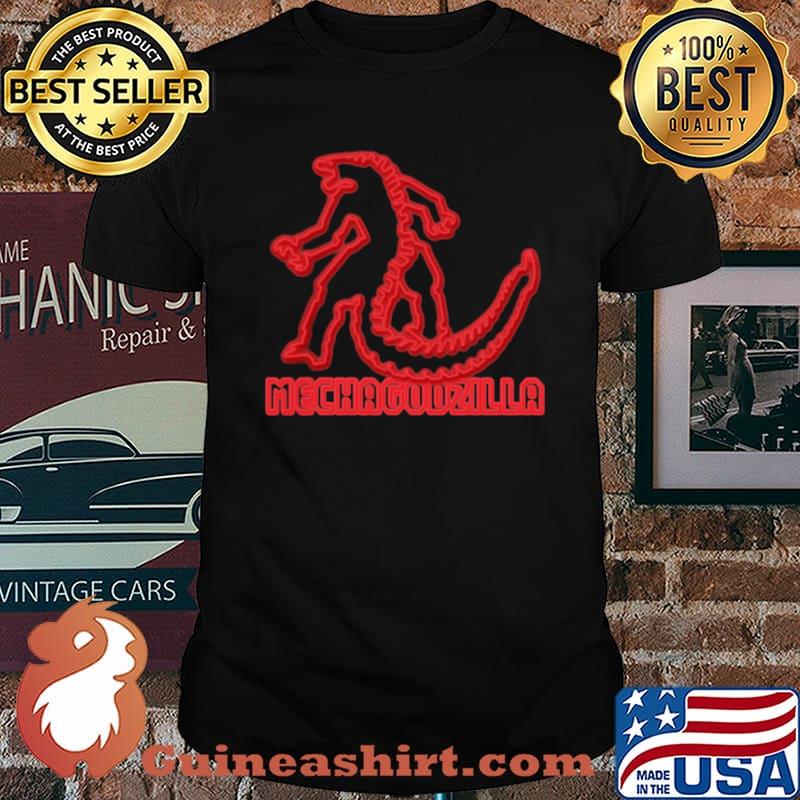Godzilla vs Kong Mechagodzilla Neon Shirt