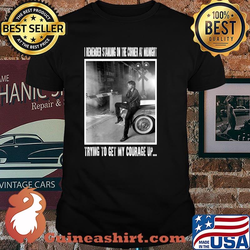 Graphic Bob Idol Seger Quote Music - Design Arts Distressed T-Shirt