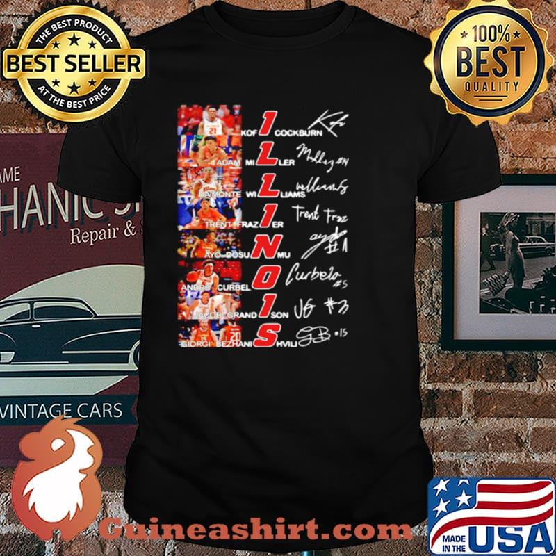 Grateful Illinois Fighting Signatures shirt