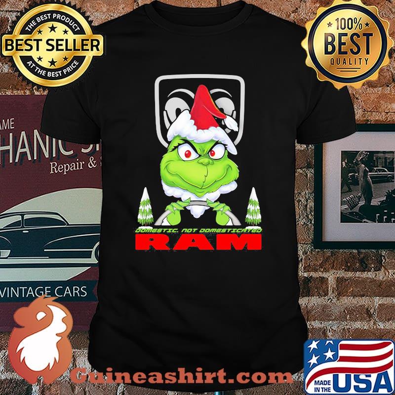 Grinch Biker Car Domestic Not Domesticated Ram Trucks Shirt