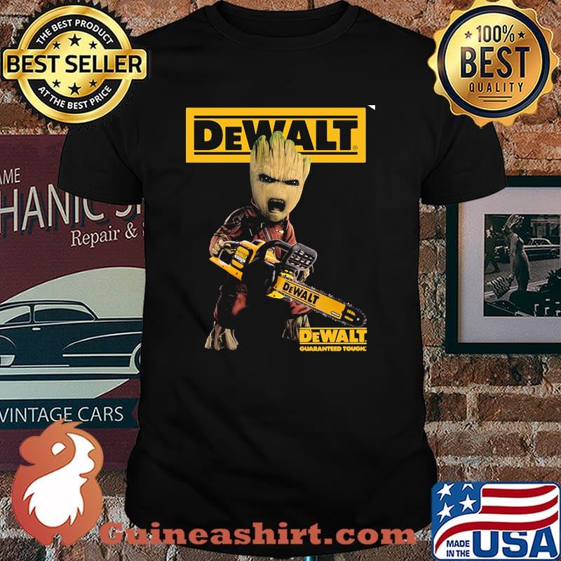 Groot With Logo Dewalt Shirt