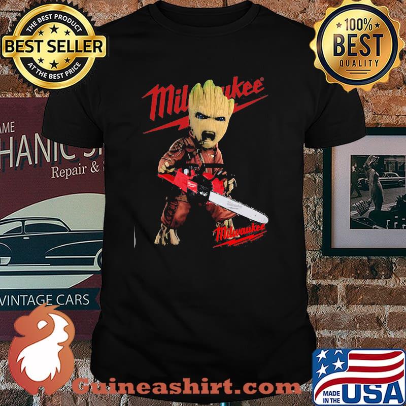 Groot With Logo Milwaukee Shirt