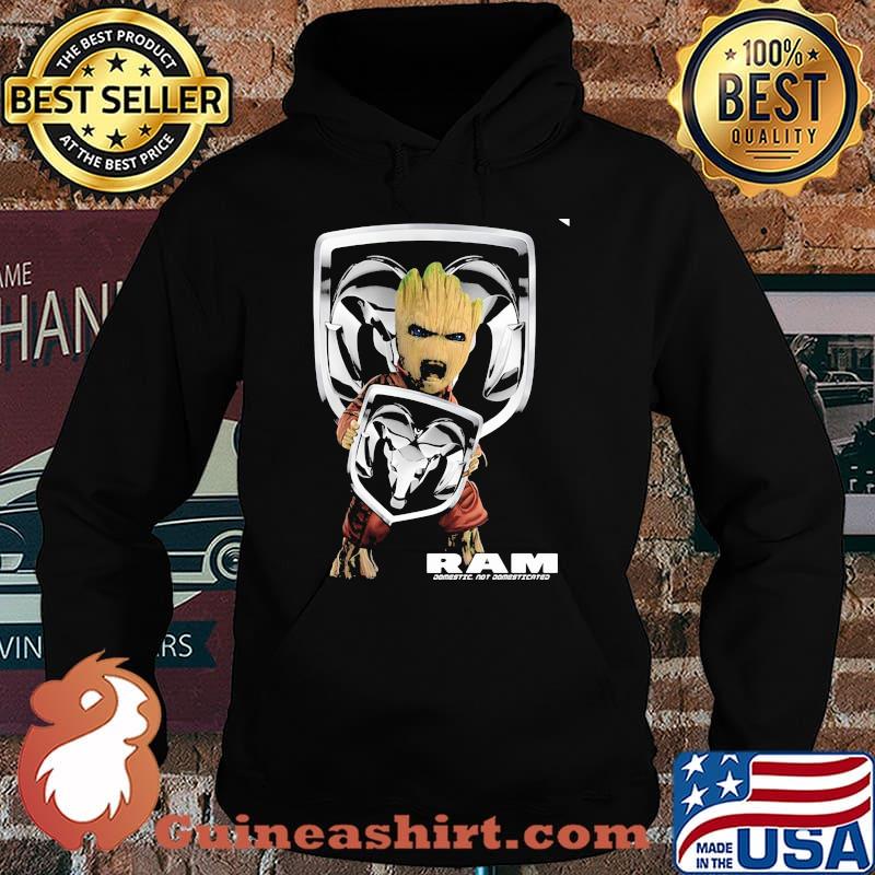 Groot With Logo Ram Comestic Not Donmesticated Shirt Hoodie