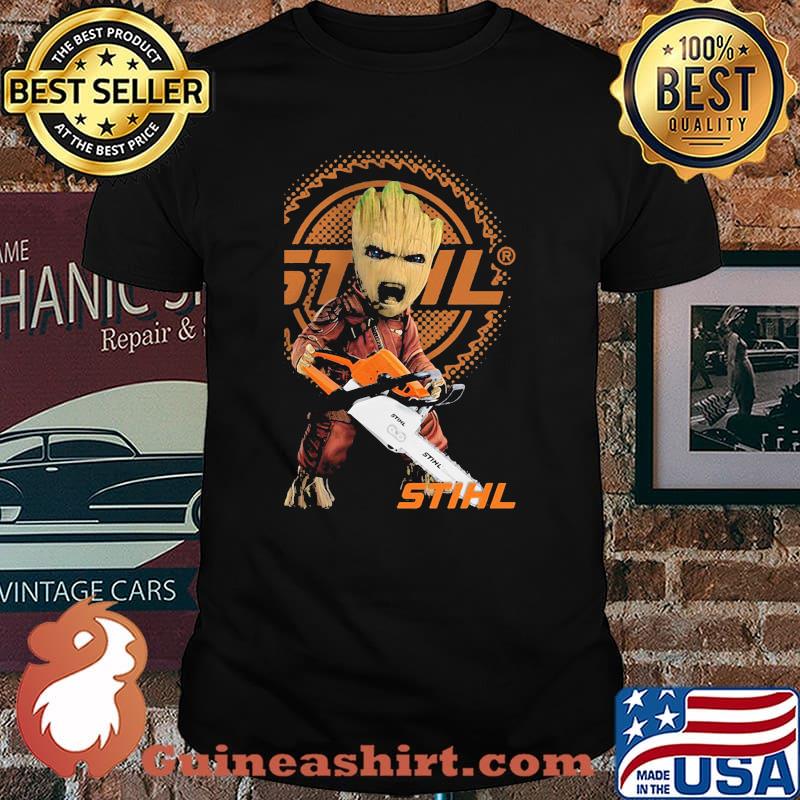 Groot With Logo Stihl Shirt