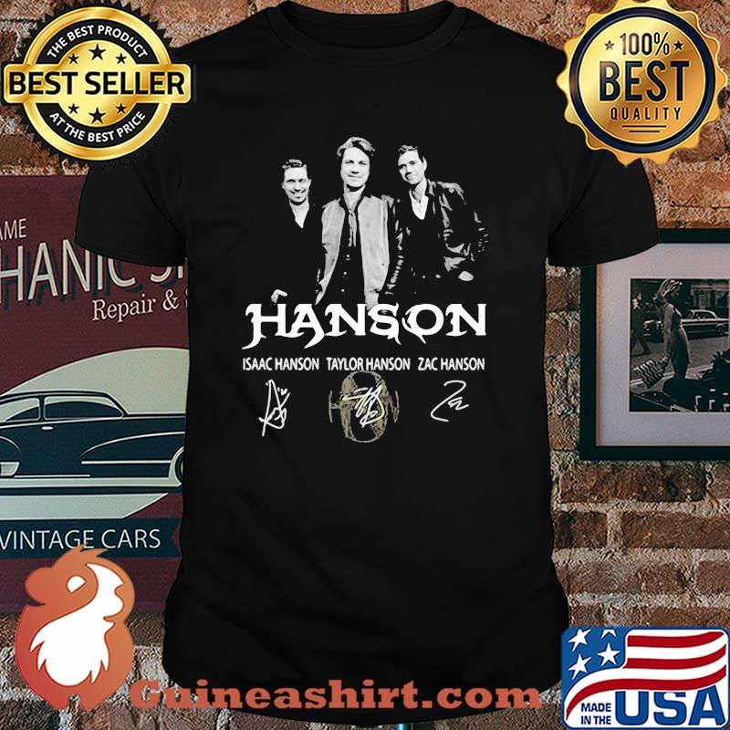 Hanson Isaac Vs Taylor Vs Zac Signature Shirt