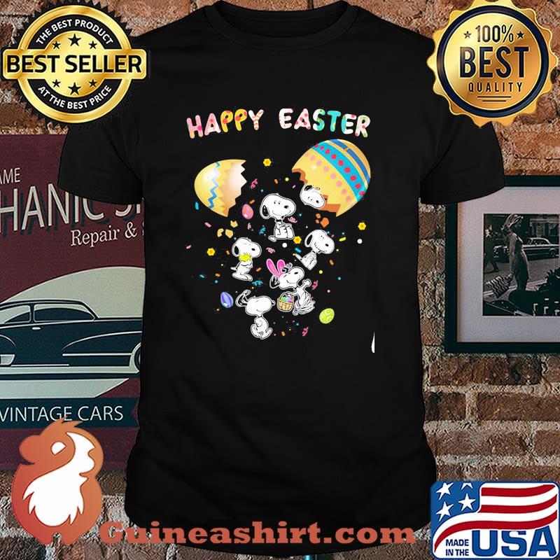 Happy Easter Egg Snoopy Rabbit Shirt