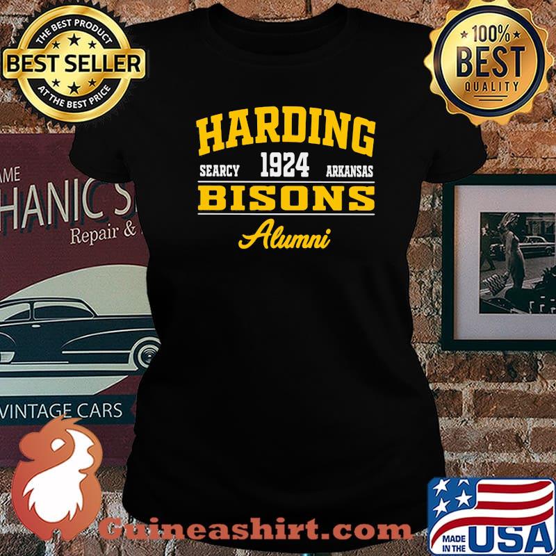 Harding Bisons Alumni Searcy Arkansas 1924 Shirt Laides tee