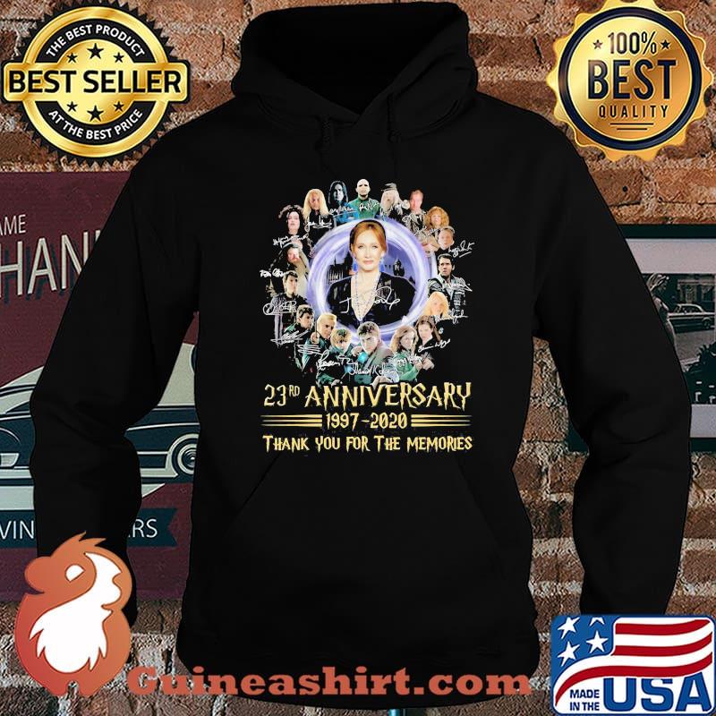 Harry Potter 23rd Anniversary 1997 2020 Thank You For The Memories Signature Shirt Hoodie