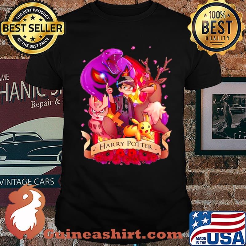 Harry Potter And Pokemon shirt