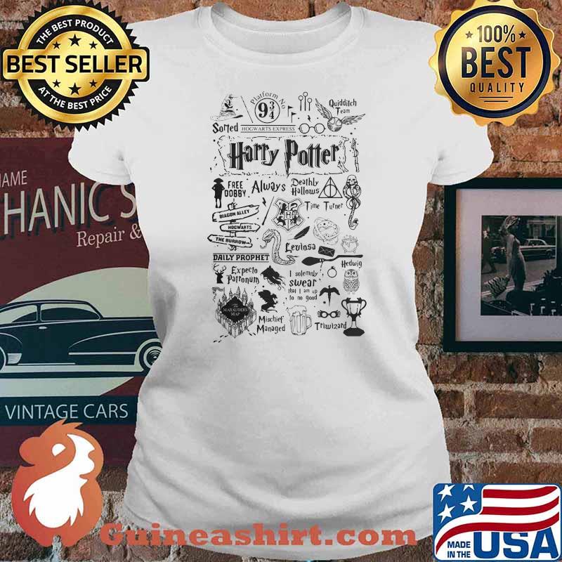 Harry Potter Symbol Shirt Ladies tee