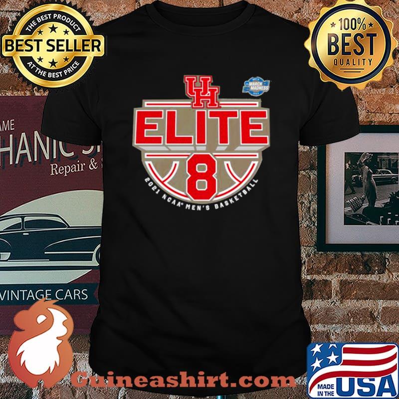 Houston Cougars 2021 NCAA men’s basketball tournament march madness elite 8 shirt