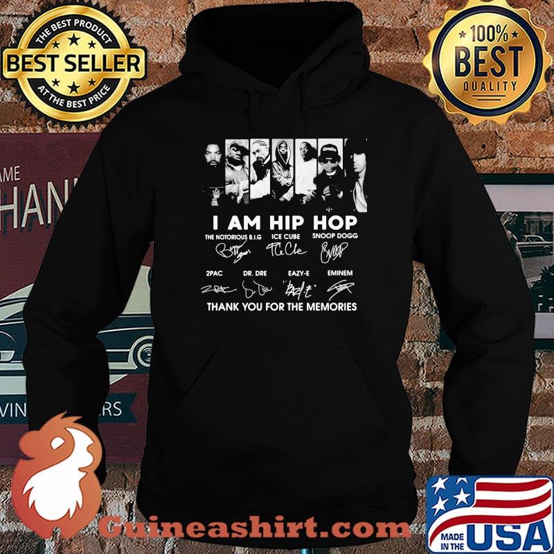 I Am Hip Hop Thank You For The Memories Signature Shirt Hoodie