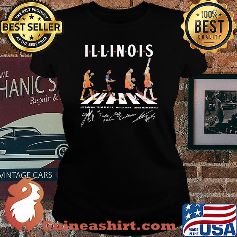 Illinois Signature Abbey Road Shirt Laides tee