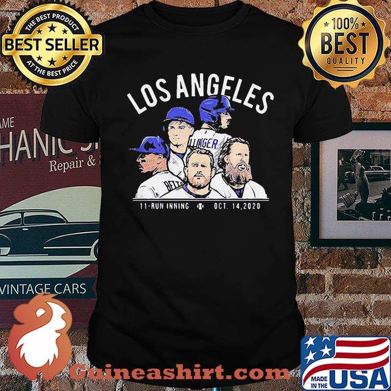 Impressive Los Angeles 11 Runnning Baseball Player Team Shirt