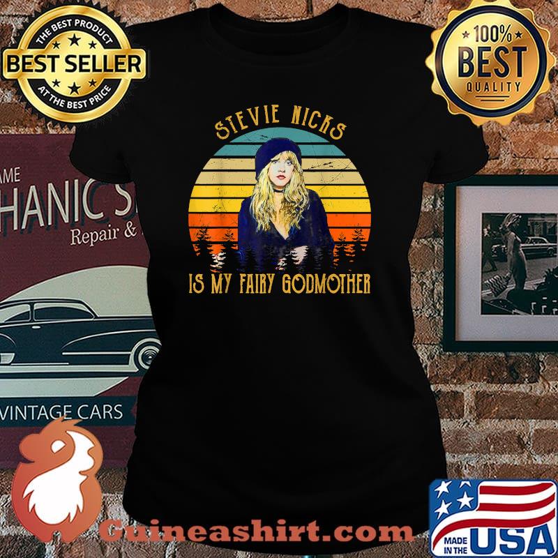 Is My Fairy Godmother Stevie Nicks Legends Music Vintage Shirt Laides tee
