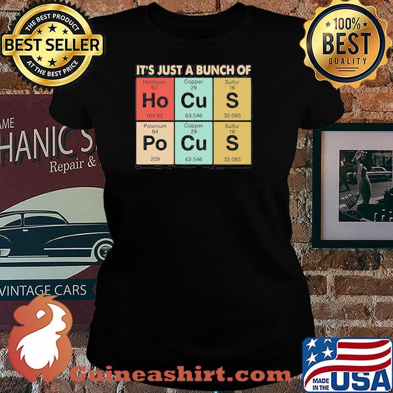 Its Just A Bunch Of Holmium Copper Sulfur Polonium Copper Sulfur s Laides tee