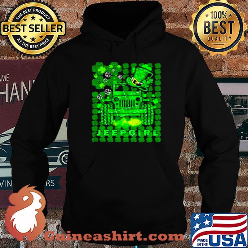 Jeepgirl St Patricks Day Hoodie