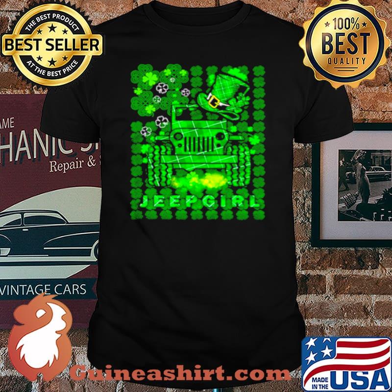 Jeepgirl St Patricks Day shirt
