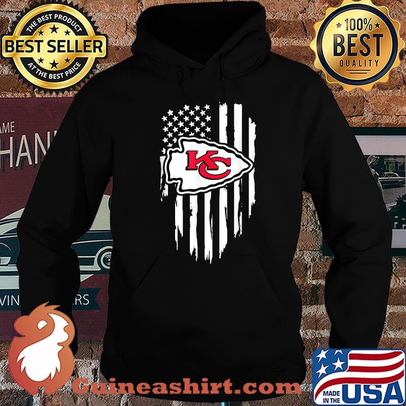Kansas City Fan Football Love Chief Flag Usa Shirt Hoodie